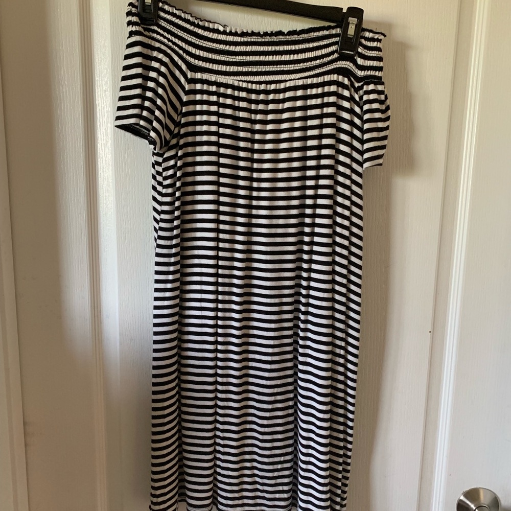 Off the shoulder dress